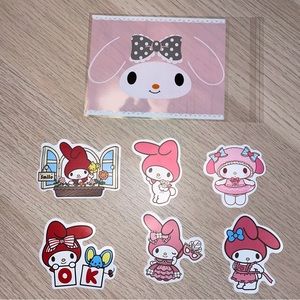 My Melody Stickers *6
